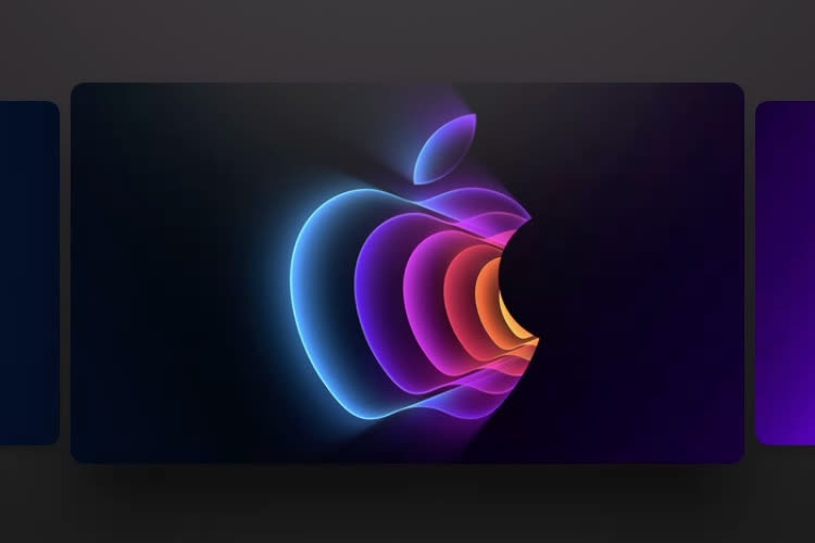 video en galerie : L'app Apple TV déjà aux couleurs du keynote « Peek Performance »