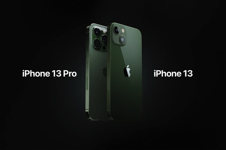 Un nouveau coloris vert pour la gamme iPhone 13
