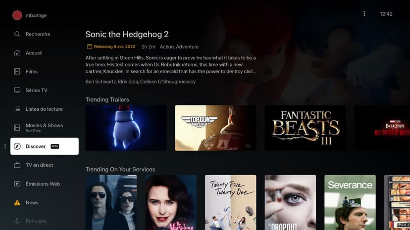 Plex aggregates content from all streaming services - Archyde