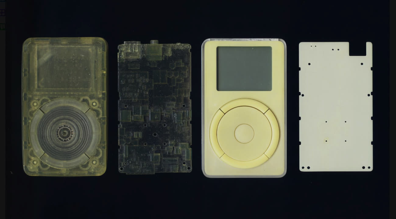 iPod : des prototypes en plastique imprimés en 3D