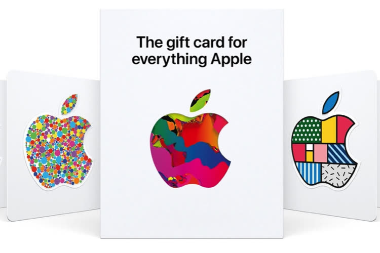 Les cartes cadeaux d'Apple peuvent être répliquées par les développeurs