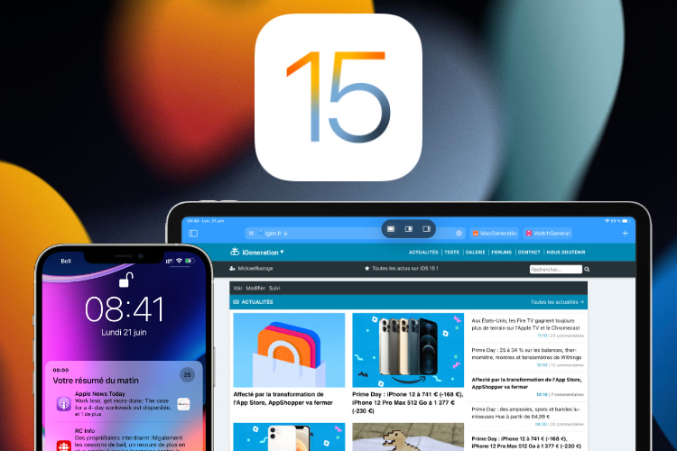 iOS 15.5 est disponible pour tous