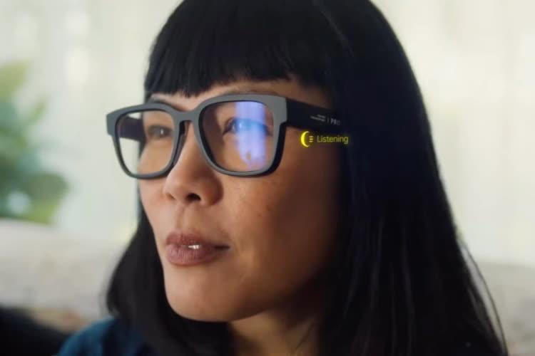 Les lunettes AR de Google traduisent en temps réel et c