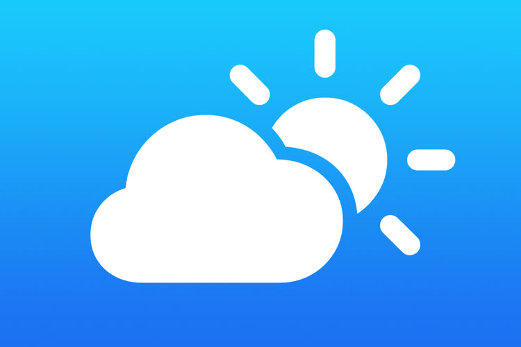 L’app Météo met en avant les signalements de problèmes sous iOS 15.5