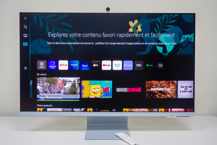 Test du Samsung Smart Monitor M8 : un écran connecté (trop) polyvalent