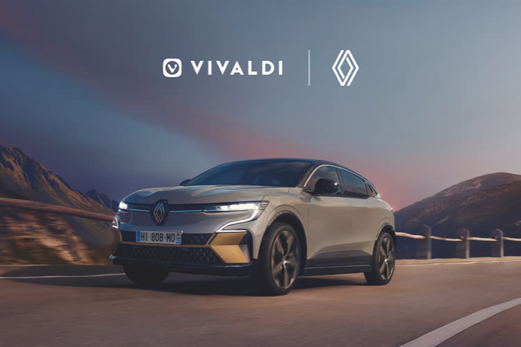 Vivaldi et Renault s’associent pour ajouter un navigateur web dans la nouvelle Megane
