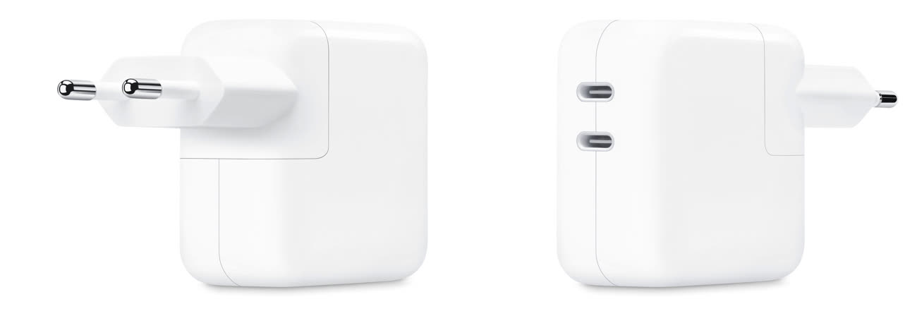 L'adaptateur double port USB-C d'Apple est en vente