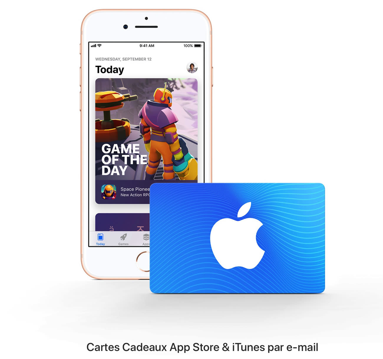Les cartes cadeau Apple Store disponibles en France et en Suisse