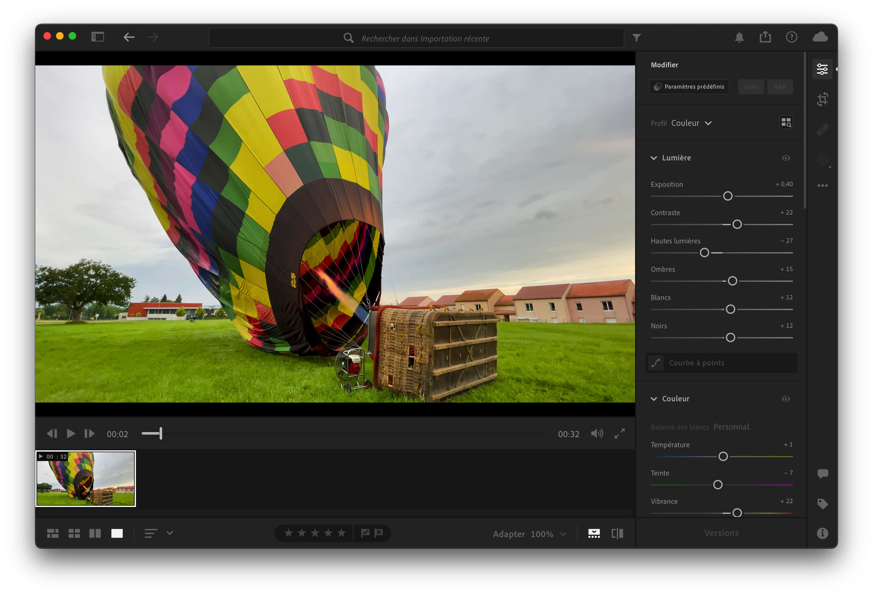 Lightroom édite maintenant les vidéos et renforce sa retouche de photos