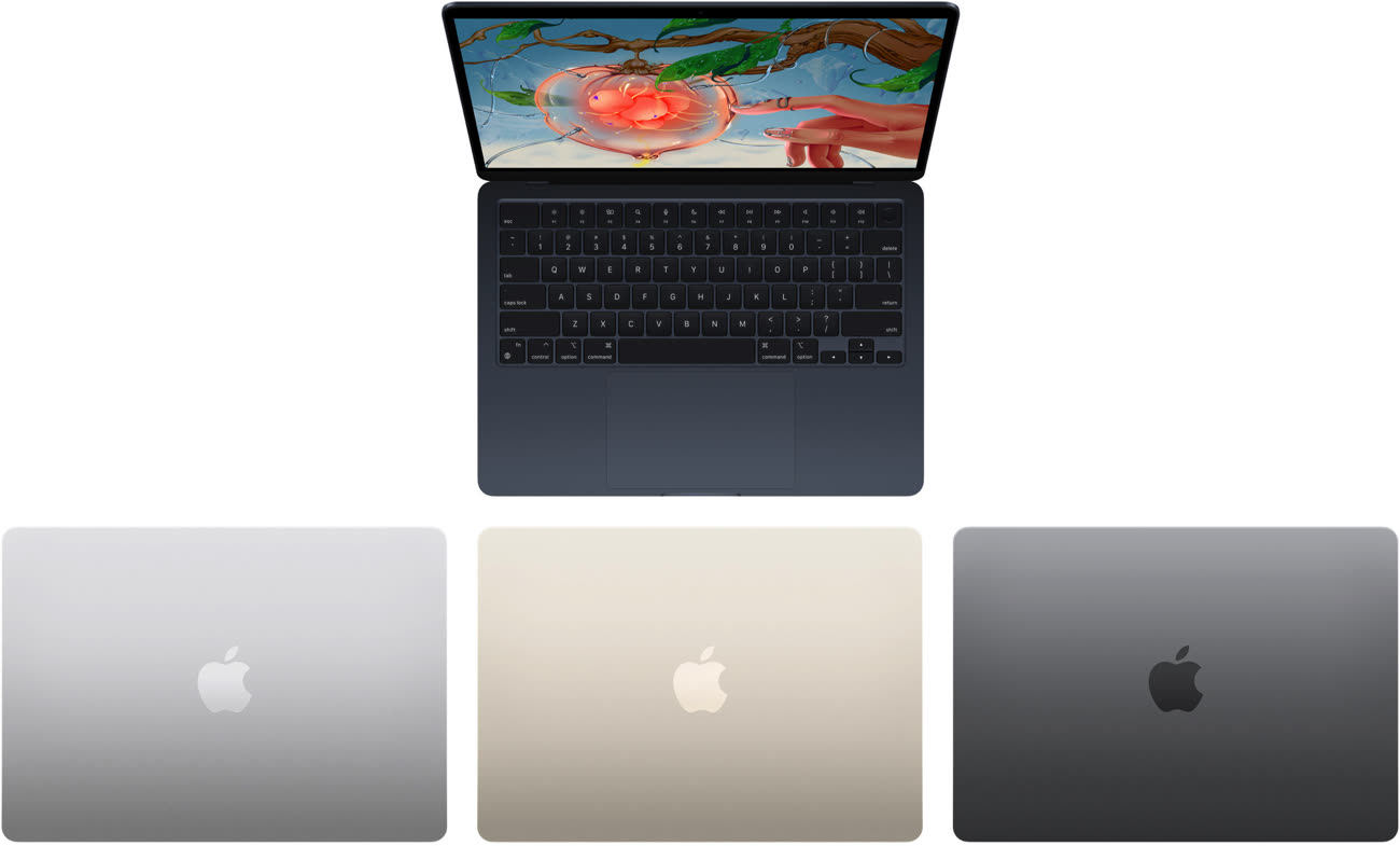 Apple MacBook Air M2 2022 8Go 512Go SSD Lumière stellaire