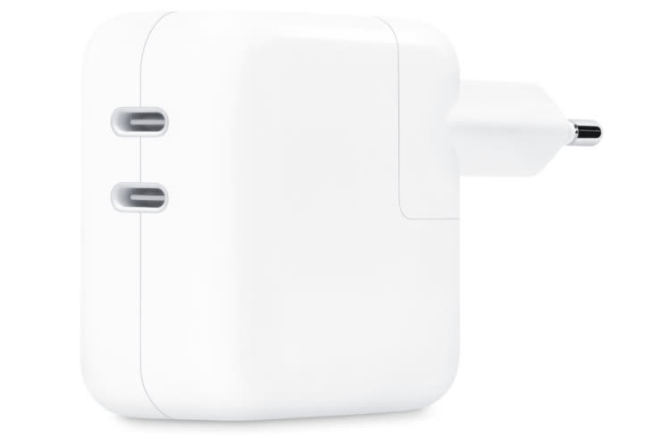 L'adaptateur double port USB-C d'Apple recharge deux appareils à la même  puissance