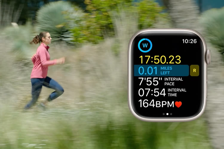 watchOS 9 : à la découverte des entrainements personnalisés dans Exercice