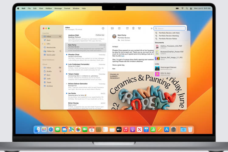 Aperçu de Mail sur macOS Ventura et iOS 16 : des nouveautés qui étaient très attendues 