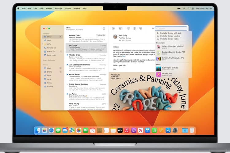 Aperçu de Mail sur macOS Ventura et iOS 16 : des nouveautés qui étaient très attendues