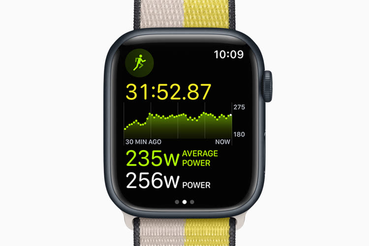 watchOS 9: the Apple Watch is finally back to sports!