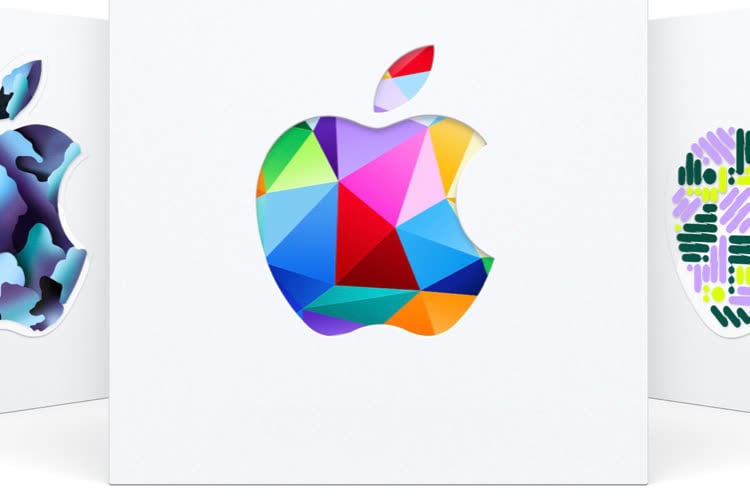 Apple Store gift cards available in France and Switzerland