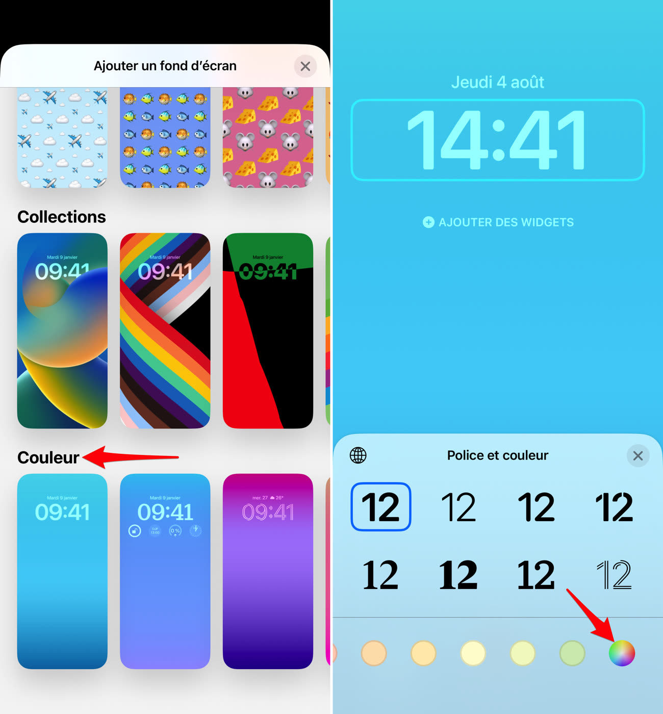 iOS 16 : comment faire (presque) disparaitre l'horloge de l'écran  verrouillé