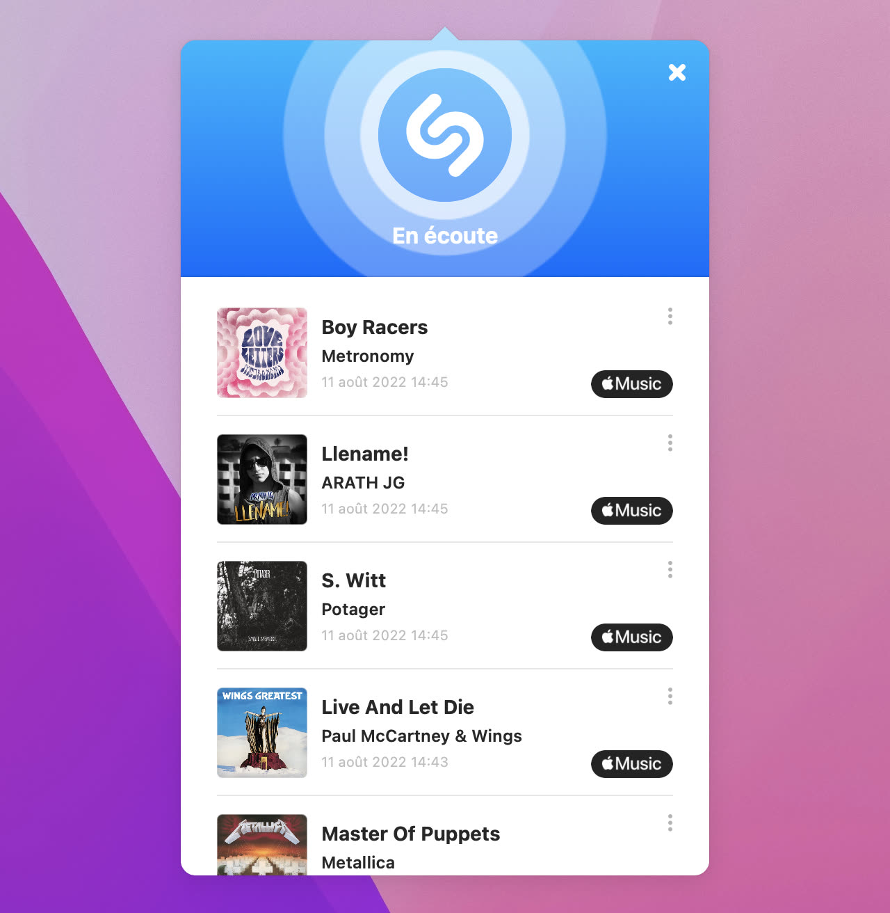 Shazam permet d'obtenir 5 mois d'Apple Music gratuits (6 mois via