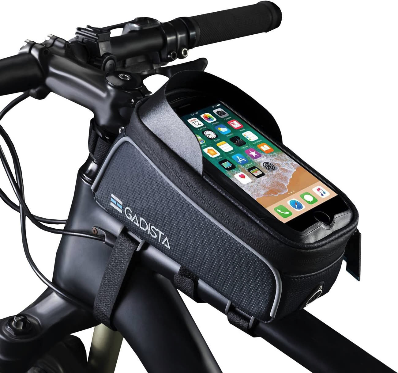 Promo : une sacoche de vélo avec support smartphone à 19,2 €