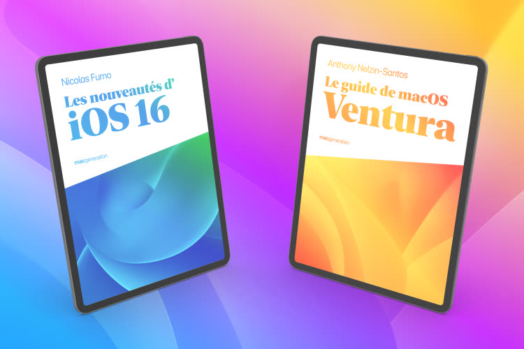 Nos livres consacrés à iOS 16 et macOS Ventura en précommande !