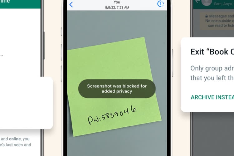WhatsApp : 3 fonctions à venir pour plus de confidentialité