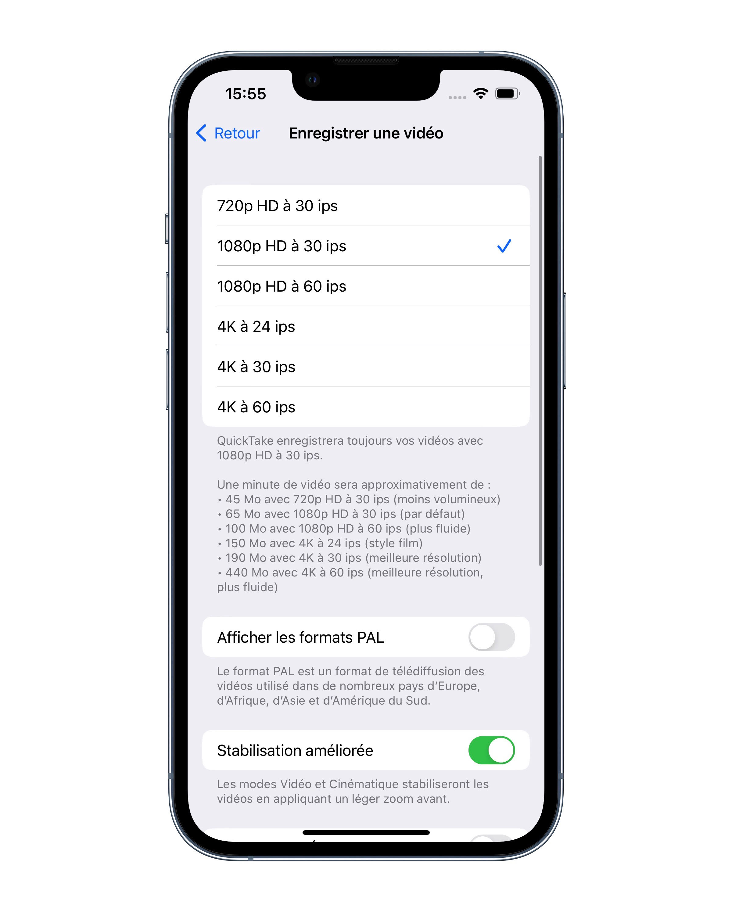 Avec quelle qualité enregistrezvous vos vidéos sur iPhone ? iGeneration