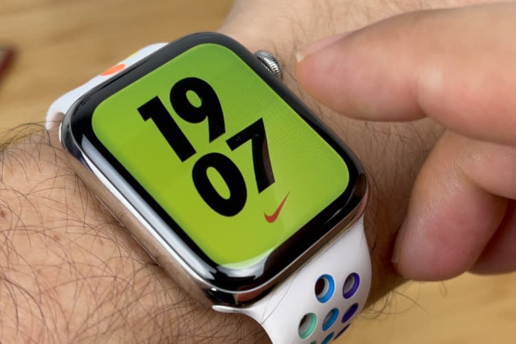 Avec watchOS 9, toutes les Apple Watch gagnent les cadrans Nike