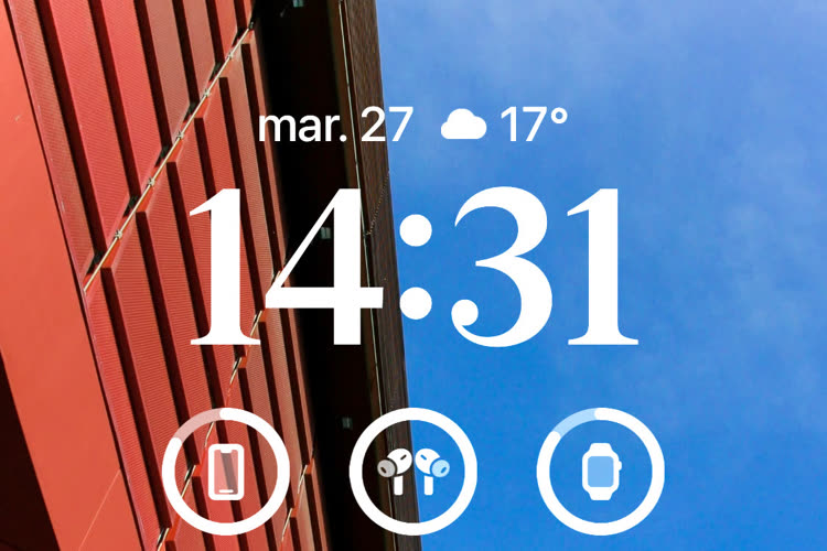 iOS 16 : comment personnaliser les widgets de l