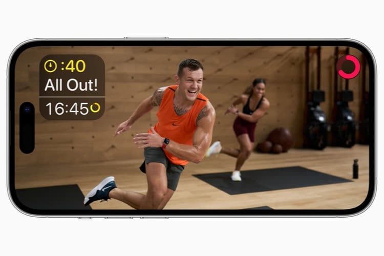 Fitness+ sera disponible sans Apple Watch sur iOS et tvOS 16.1