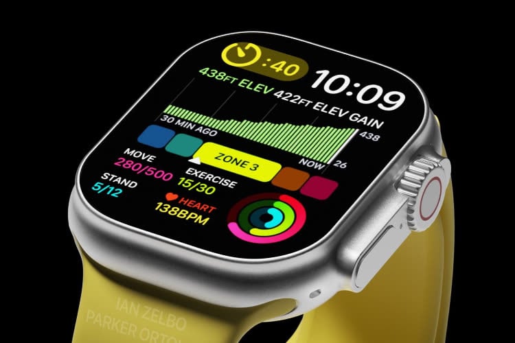 image en galerie : L'Apple Watch Pro presque en vrai