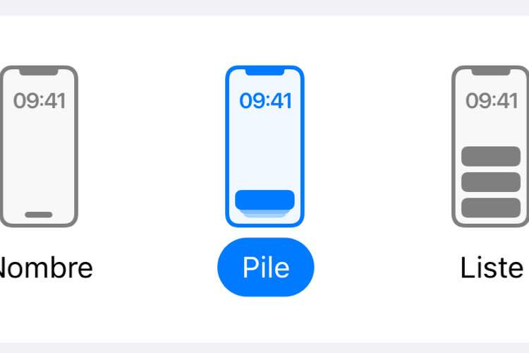 iOS 16 : comment remettre les notifications sous forme de liste