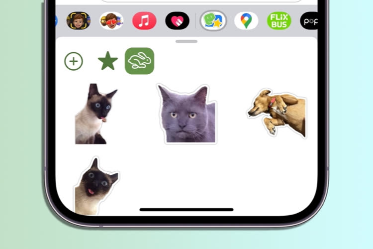 Sticker Drop permet de créer rapidement des autocollants pour Messages grâce à iOS 16