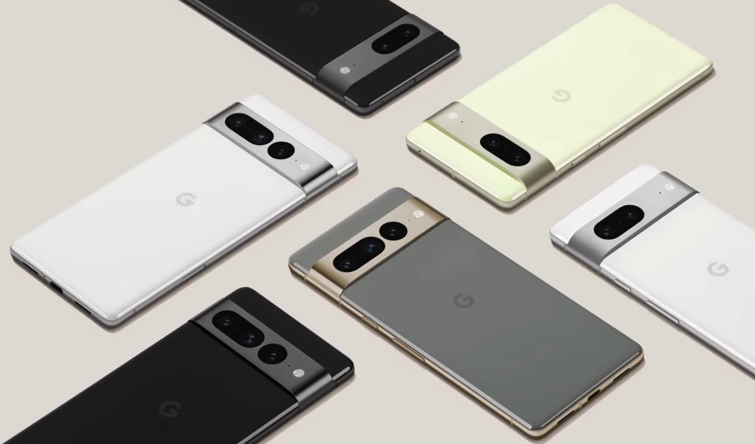 Cinq ans après l'iPhone, les Pixel 7 sont les premiers smartphones ...