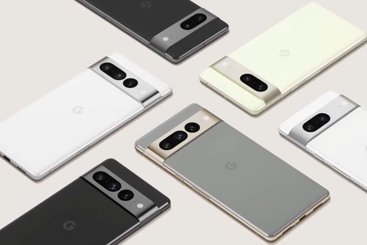 Google lance les Pixel 7 sans hausse de prix