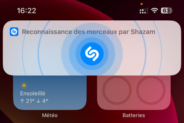 Shazam : Siri synchronise ses découvertes avec l'app iOS et le centre de contrôle