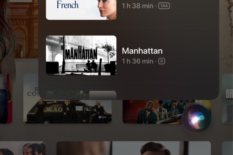 Siri sur Apple TV : une nouvelle interface et la reconnaissance de chacun des utilisateurs de la maison