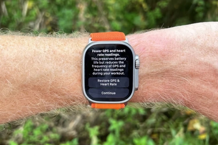 Apple Watch Ultra : les compromis du nouveau mode d