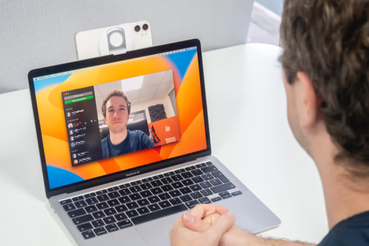 Test du support MagSafe de Belkin pour transformer l'iPhone en webcam de Mac