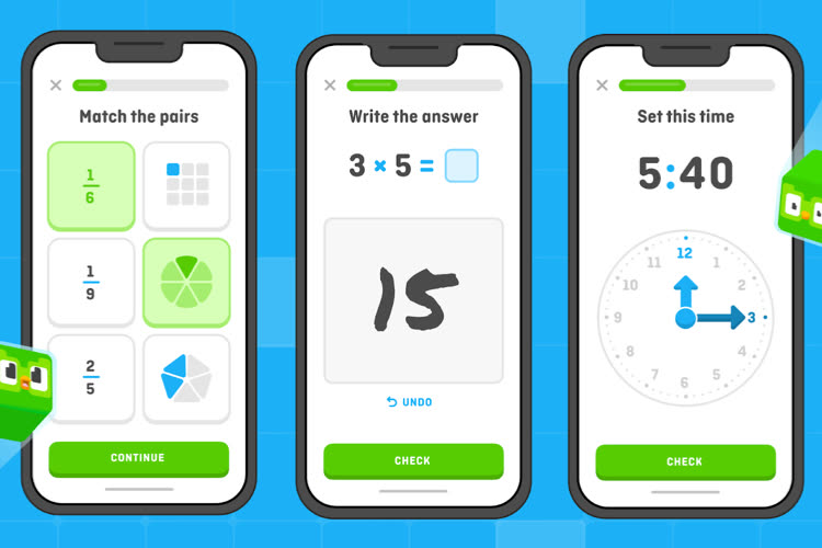 Duolingo Math veut vous faire réviser vos tables de multiplication sur iOS