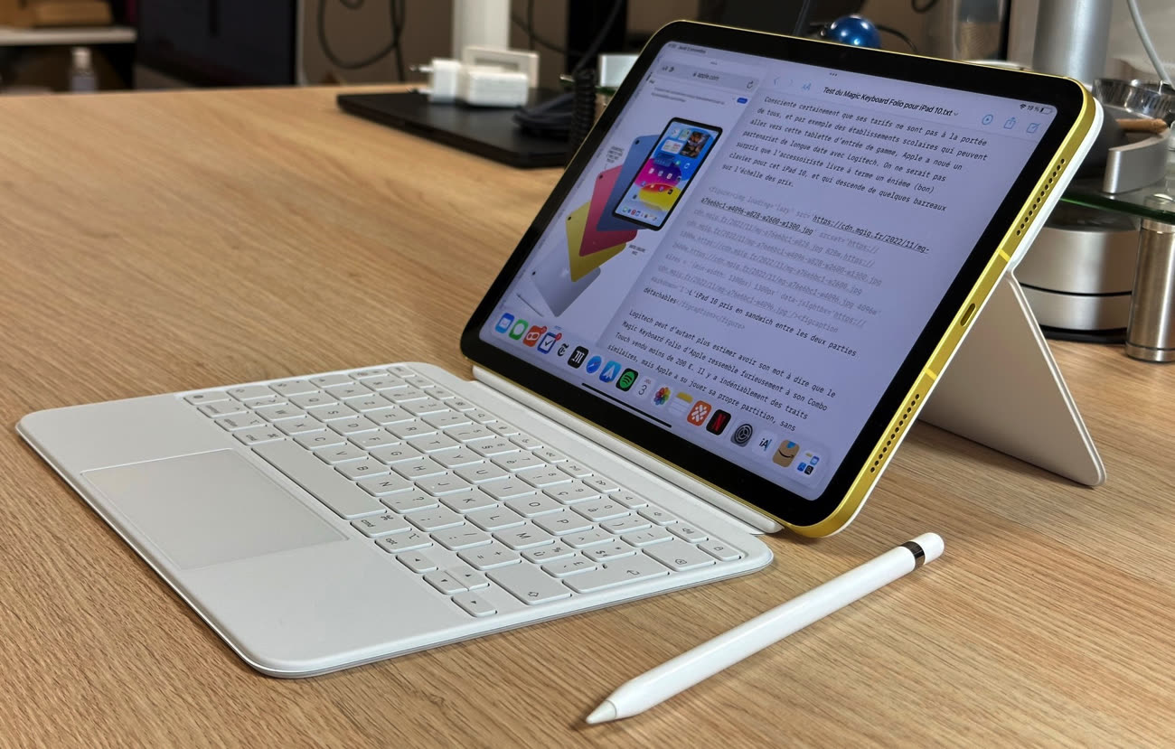 Clavier pour tablette Apple Smart Keyboard Folio pour iPad Pro