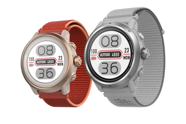 Coros présente l'Apex 2 Pro, une montre connectée affichant jusqu'à 75 heures d'autonomie en mode GPS