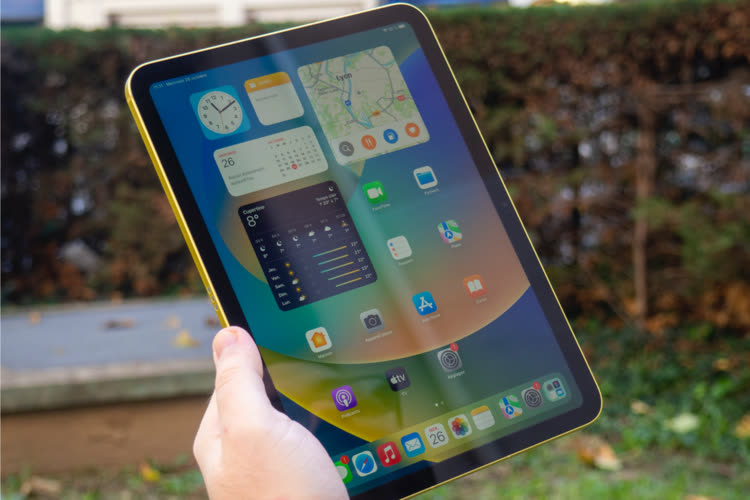 Test de l’iPad 10 : une tablette qui manque un peu d’Air