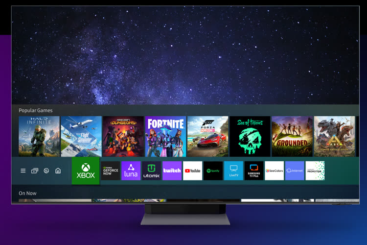 Samsung déploie le jeu en streaming sur ses TV de 2021