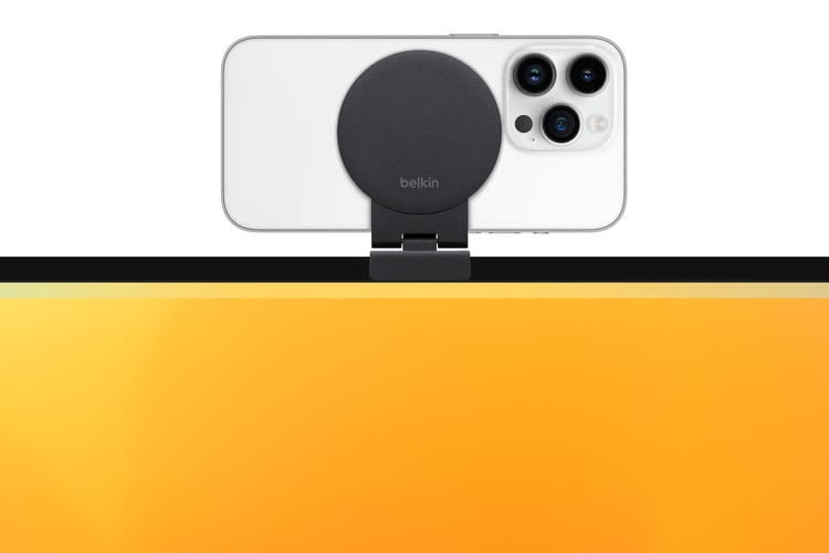 Belkin : le support MagSafe pour Continuité Caméra se décline pour les Mac de bureau