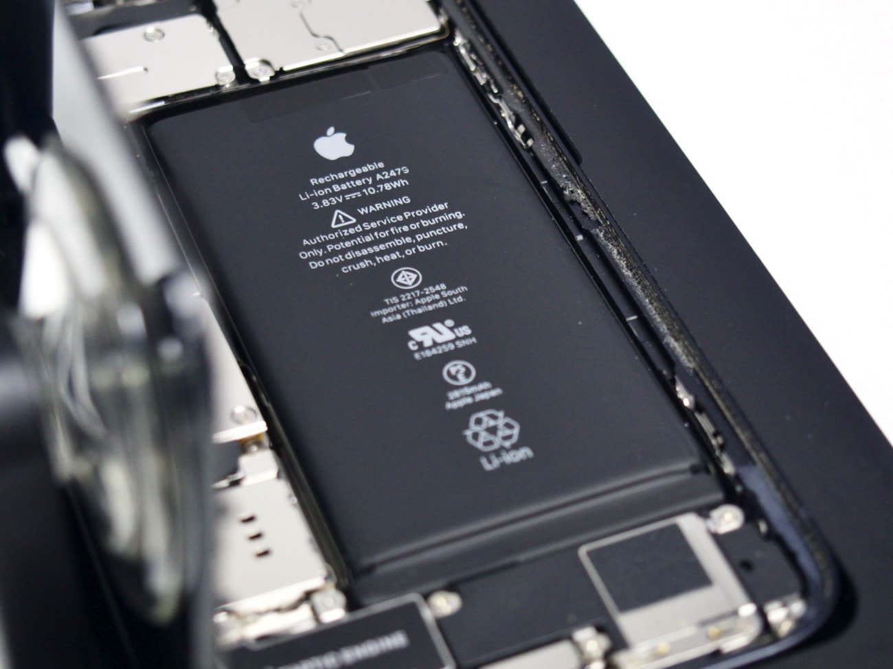 Remplacement de Batterie d'origine pour iPhone 11 pro sans message