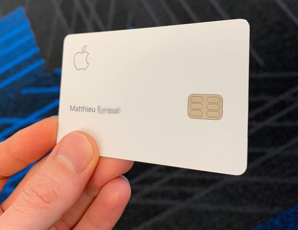 La carte de crédit d'Apple demande à se faire bichonner