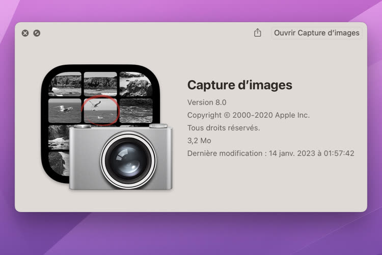 image en galerie : Apple renomme « Transfert d’images » en « Capture d’images »… ou pas