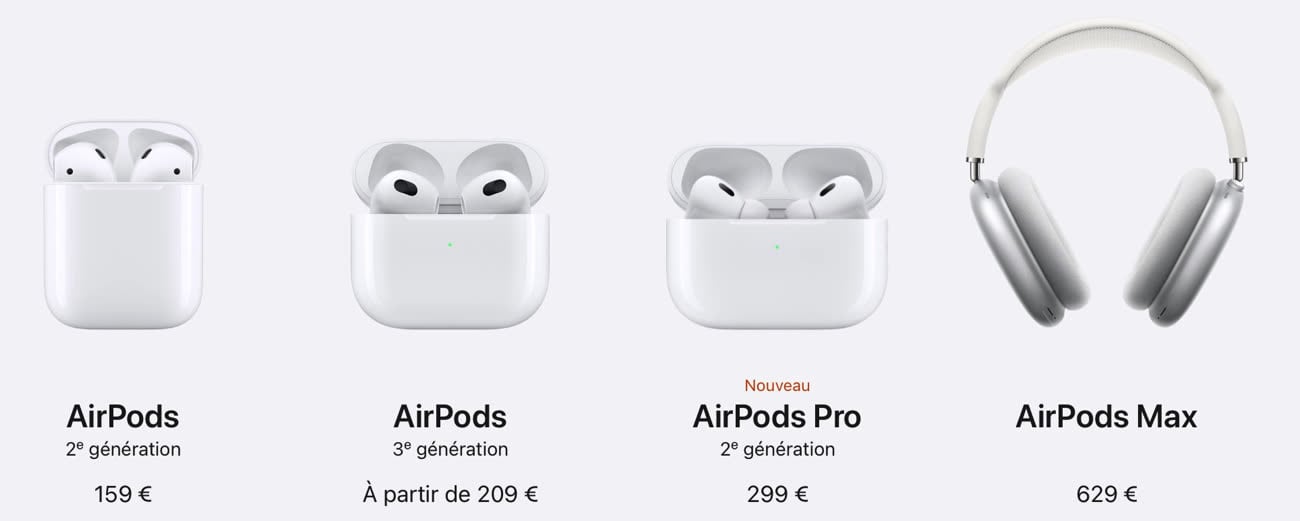 AirPods : Les prix des écouteurs Apple plus bas que jamais - Le Parisien