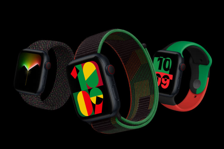Apple lance un nouveau bracelet Sport Black Unity