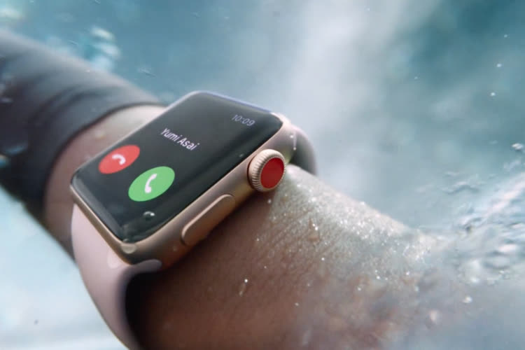 L'Apple Watch est la montre connectée officielle de la ligue mondiale de surf